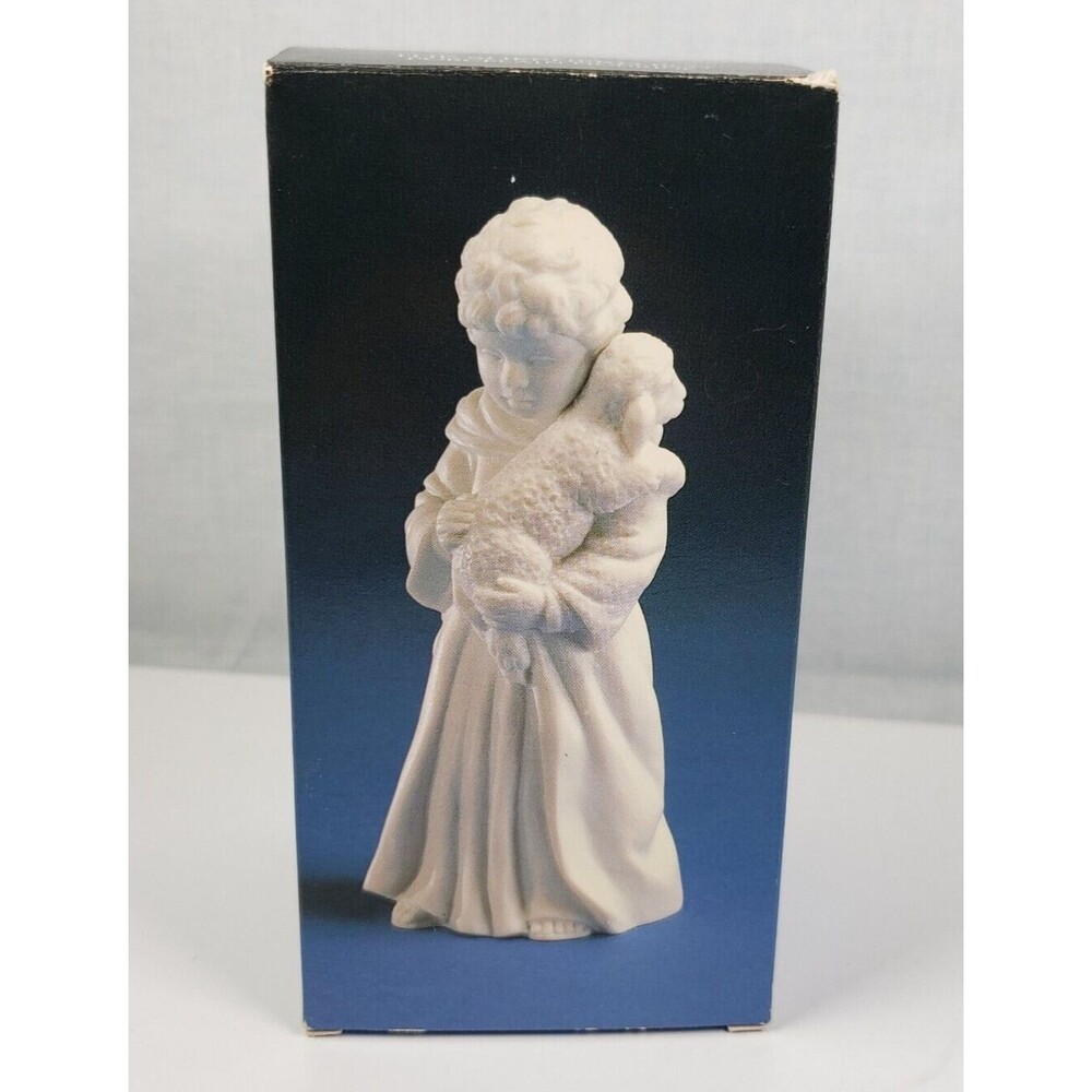 Vintage 1983 AVON Nativity Collectibles The Shepherd Boy Porcelain Figurine